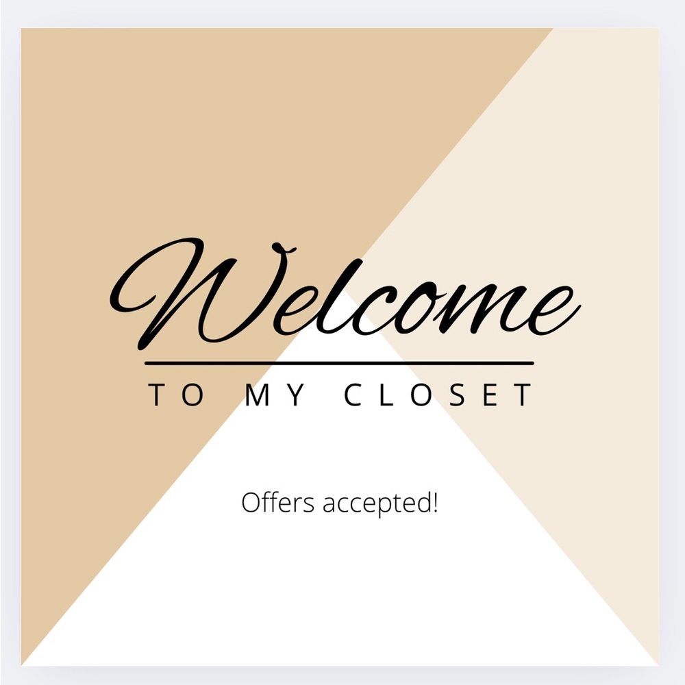 Welcome to my closet!